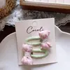 Dulce Tela de Lunares con Lazo de Esponja Pinza para el Cabello Goma para el Cabello Diadema para Niñas Lazo para el Cabello Pasador Accesorio para el Cabello