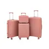 Mala de Viagem Transfronteiriça para Comércio Exterior, Bagagem de Mão, Conjunto de Malas com Cadeado de Combinação 14 polegadas + 20 polegadas + 24 polegadas + 28 polegadas, Mala de Rodinhas