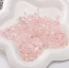 Miçangas de Vidro de Alta Qualidade Domésticas de 4mm, Miçangas Bicolores Aurora de Ponta Dupla, Materiais e Acessórios para Pulseiras de Miçangas DIY