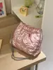 Bolsa Nuvem Plissada 2026 Outono/Inverno Nova Bolsa de Ombro com Corrente de Alta Qualidade para Mulheres no Trajeto para o Trabalho