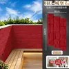 Fundo de parede de pedra de castelo de pu leve azulejo de parede externa de pedra cultivada folheado decorativo de imitação de pedra pu ultrafino painel grande decoração parede externa