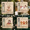 Decoración Navideña Transfronteriza Árbol de Navidad Billetera Etiqueta Colgante Navideña Colgante de Decoración Navideña para el Hogar Pequeño Regalo Regalo