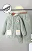Pijama de Otoño e Invierno para Mamá, para Mujeres de Mediana Edad y Mayores, Estilo Franela, Estilo para Todas las Estaciones, Talla Grande, Estilo Engrosado de Invierno, Cálido y Cómodo