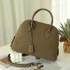 Top Layer Cowhide Bag Feminino portátil Shell Bag Couro Genuíno Bolsa Feminina Comércio Exterior Commuter All-match Shoulder Bowling Crossbody Bag
