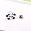 Broche Panda Estilo Chino Lindo Animal Insignia para Bolsa Ropa Accesorios para Bolsa Bambú Panda Gigante Cadena Pin de Solapa