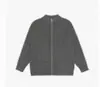 Roupas Masculinas Lktm Outono e Inverno Cardigan Gola Alta Zíper Suéter de Tricô Estilo Coreano Estilo Preguiçoso Jaqueta Casual Top