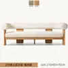 Sofá Externo Pátio Varanda Sofá de Teca Liga de Alumínio Jardim Externo Design Elegante Conjunto Combinado de Móveis de Madeira Maciça