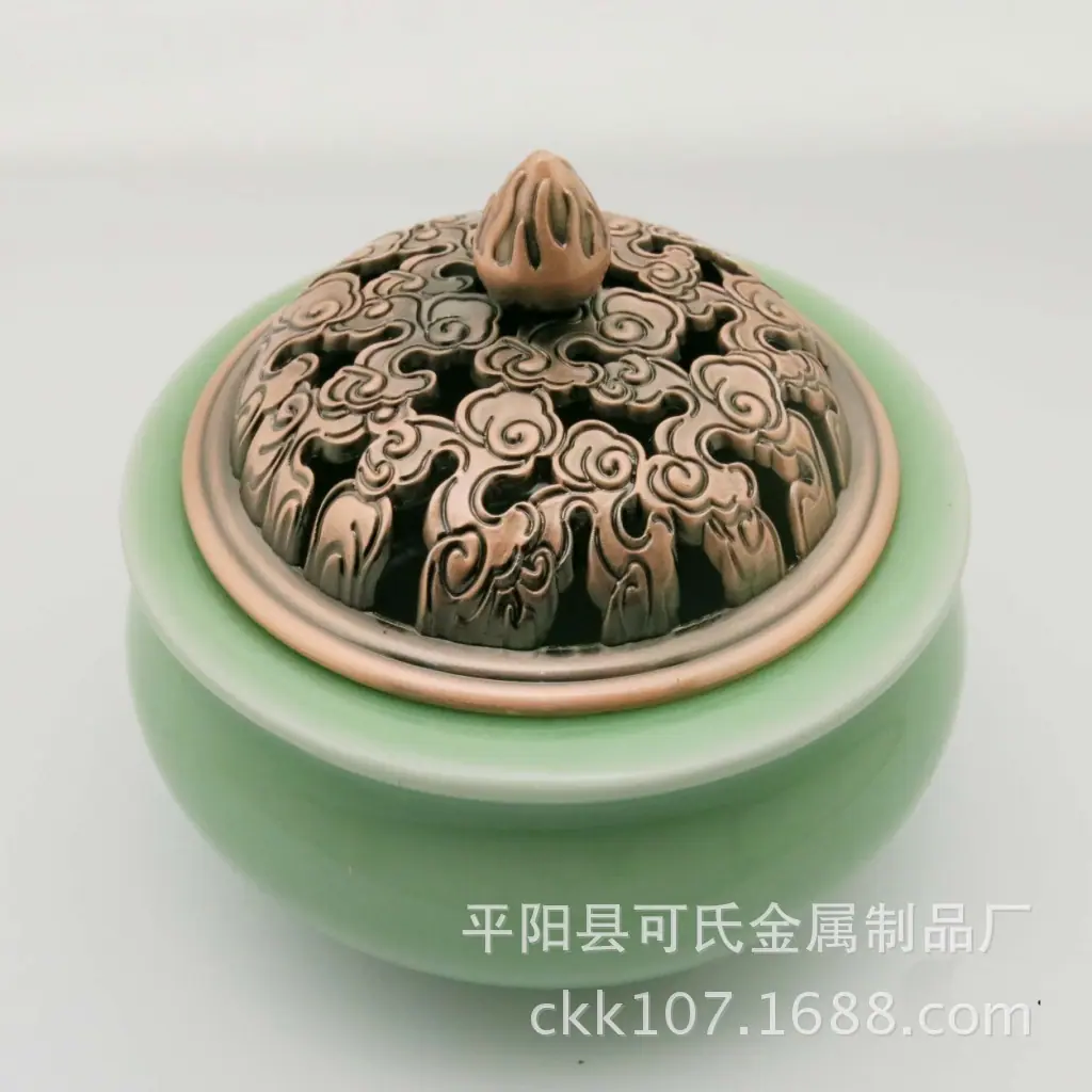 祥云手柄红铜