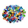 Mosaico de Vidrio de Cristal Granular Mini Colorido de 1 cm Collage Arte Creativo Materiales DIY Hechos a Mano para Niños
