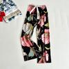 Pijama de Algodón y Seda Pijama de Mujer Verano Delgado Algodón y Seda Primavera y Otoño Para Usar Afuera Holgado Largo Hogar Aire Acondicionado Nuevo Pantalones de Pierna Ancha