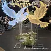 Novos Adornos de Layout de Local de Iluminação para Casamento Palco Pomba da Paz Luminosa Iluminação de Caminho de Liderança Decoração da Área de Boas-vindas do Casamento