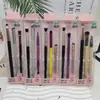 Conjunto de 3 Pincéis de Maquiagem com Cabos de Plástico e Cerdas de Nylon, Conjunto de Pincéis para Sombras, Ferramentas de Beleza, Fornecimento Atacado para Lojas de Dólar