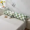 Funda de almohada de algodón de 1,2 m para pareja, individual, doble, larga, de 1,5 m, con núcleo de almohada, funda de almohada para el hogar de 1,8 m de algodón puro