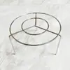 Grelha de churrasco para air fryer, grelha de churrasco vertical, suporte redondo de espeto de aço inoxidável para forno, suporte vertical especial para pendurar carne grelhada