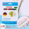 1 Juego en Stock, No Requiere Planchado [Marcador de Tela Yomixmax] Amazon Pluma para Tela Pincel para Pintura de Tela