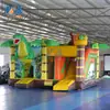 Ventas Directas de Fábrica de Trampolines Inflables de Dinosaurios para Niños, Toboganes, Instalaciones de Diversión para Interiores y Exteriores, Parques Temáticos