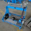 Suporte para desenrolar fio fio pequeno oco tensão de recolhimento e liberação passando pela máquina de trançar máquina de feixar enrolamento vertical de alta velocidade fio elétrico tensão
