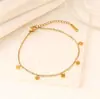 Pulseira de Aço Titânio Coração Estrela Lua para Mulheres, Joias Transfronteiriças, Ouro 18K Sem Desbotamento, Acessórios da Moda Simples Estilo Ins