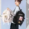 Mercancía de Anime de Zootopia: Mochila Escolar Primaria Judy y Nick Zorro, Unisex, Casual, Gran Capacidad, Bolso de Doble Hombro