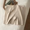 Shorts de Segurança para Mulheres, Anti-Exposição, Borda Anti-Enrolamento, Roupa Íntima Sem Costura de Seda Gelada, Dois em Um, Tamanho Grande, Verão