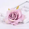 Cabeça de Flor Rosa Artificial 7cm Material DIY Flor Falsa Flor Artificial Flor de Casamento Flor Realista Decoração de Parede de Flores Interna e Externa
