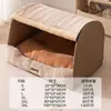 Ninho para Pet Gaveta Tridimensional Espesso Quente Espaço Grande Ninho para Gato Casa para Cachorro Cama para Dormir Cachorro Pequeno Casa para Cachorro Fechada