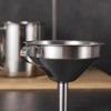 Embudo de Acero Inoxidable 316 Embudo para Vino Cocina Hogar Diámetro Grande y Pequeño Embudo para Fugas de Vino Aceite con Filtro