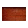 Aleación de Aluminio Eléctrica Aislada Puerta de Garaje Abatible Personalizada Villa Comunitaria Control Remoto Inteligente Silenciosa Puerta Corredera de Acero de Color