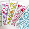 Pegatinas de Diamantes Acrílicos Creativas Personalizadas para Niñas, DIY, Pegatinas de Diamantes con Pegamento Trasero de Colores, Pegatinas de Decoración Facial