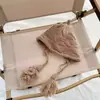 Gorro Bebé Otoño Invierno Protección Oídos Cálido Lana Gorro Princesa Bebé Infantil Tejido Grueso Niña Lindo