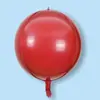 Globos de Película de Aluminio 4D Zhengyuan 10 Pulgadas 15 Pulgadas 18 Pulgadas 22 Pulgadas 32 Pulgadas 50 Pulgadas 60 pulgadas 70 pulgadas Globos Redondos de Papel de Aluminio