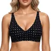 TK Sutiã de gel com estampa de leopardo e bolinhas, o mais vendido da Amazon para mulheres, lingerie plus size, sutiã feito sob medida para comércio exterior transfronteiriço