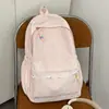 Mochila Escolar de Nuevo Estilo para Niñas de Secundaria y Preparatoria, Gran Capacidad, Bonita, Mochila Ligera para Estudiantes, Mochila Casual para Estudiantes Universitarios