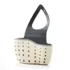 Cesta Colgante para Desagüe de Fregadero de Cocina, Bolsa Colgante para Esponja de Grifo, Estante de Almacenamiento para Lavar Verduras y Platos, Cesta Colgante de Almacenamiento sin Taladro