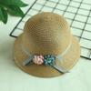Sombrero de Paja para Padres e Hijos Primavera y Verano Nuevo Sombrero de Paja para Niños Set de Bolsito de Hombro Pequeño para Niñas Sombrero de Pescador Sombrero de Cubeta Sombrero para el Sol Moderno al Por Mayor