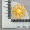 Perlado Pequeño Fresco Girasol Material Banda de Goma Pequeña Margarita Accesorios para el Cabello Pegamento Crema DIY Niños Accesorios para Funda de Teléfono Móvil