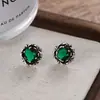 Pendientes de Plata con Circonita de Moda Estilo Coreano para Mujer, Exquisitos, Lujo Ligero, Elegantes, Versátiles, Pendientes y Accesorios para Orejas de Diseño de Gama Alta