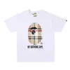 Modelo nuevo 2026, 230 gramos, versión auténtica de la marca de moda PE, nueva camiseta de manga corta de verano, estilo unisex para pareja, corte holgado