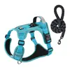 Arnés para perros superventas transfronterizo, compatible con rastreadores AirTag, diseñado para uso en exteriores y personalizable para evitar que las mascotas se pierdan