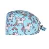 Gato de la Suerte Gorro Quirúrgico Gorro de Doctor Enfermera Una Pieza Dropshipping