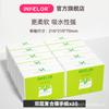 Portarrollos de papel higiénico plegable sin perforaciones, caja de papel higiénico para hotel, caja de papel de plástico simple