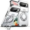 Adecuado para Funda de Teléfono Google Pixel11Pro, Soporte con Ventana Deslizante Apple Pixel10, Funda Protectora Pixel9