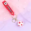 Nuevo llavero de minipelota deportiva con temática de la Copa del Mundo, perfecto para aficionados, estudiantes y parejas como accesorio para bolsa.