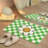 Tapete de Desenho Animado Girassol Transfronteiriço Imitação de Caxemira Tapete para Casa Banheiro Porta Resistente a Manchas e Fácil de Limpar Tapete de Piso para Banheiro
