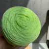 Hilo de burbujas mágico de doble luz hilo hueco hilo hecho a mano oso de peluche muñeca hilo de seda brillante