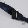 Corbata de moño sombría para mujer Estilo coreano Estudiante de campus Corbata perezosa de cabeza plana con forma de cuchillo Ropa de negocios Corbata corta de cabeza plana con forma de cuchillo para mujer