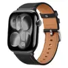 Adequado para Pulseiras Apple Watch, Pulseira de Couro Business Apple Iwatch11, Pulseira Apple Watch Ultra3, Couro de Vaca