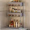 Estante de Almacenamiento de Especias para Cocina Hogareño Multifuncional de Encimera con Caja Estante de Especias Estante de Almacenamiento para Aceite Sal Salsa Vinagre Condimentos