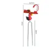 Soporte de suelo de doble uso para mano y mar al por mayor, soporte de pesca ajustable universal, soporte de torreta para pesca en la naturaleza, suministros de equipo de pesca