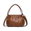 Bolso de mano moderno de piel suave para madres de mediana edad, bolso de hombro y bandolera de moda para mujer, versátil y elegante para salir